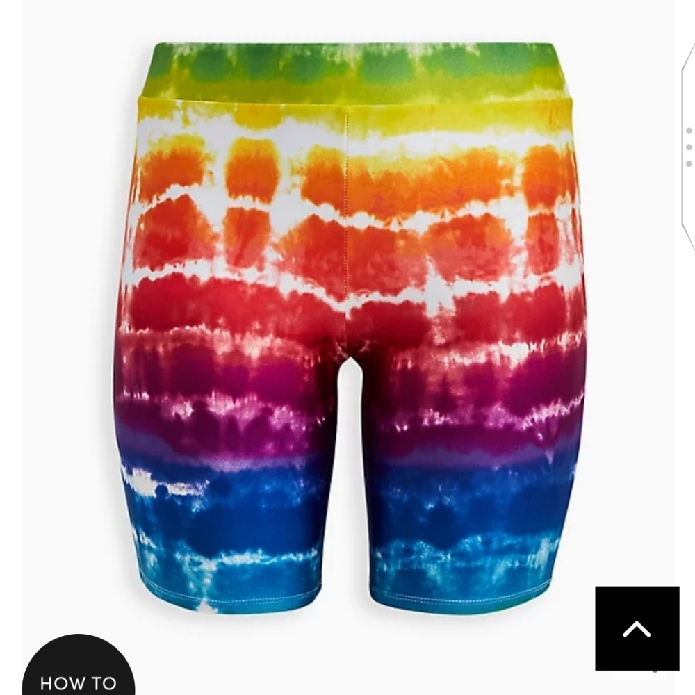 🆕🌈 RAINBOW LIQUID TIE DYE SHORT🌈